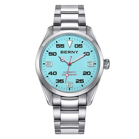 Luxury Automatic Mechanical Watch – Elegant 40mm Stainless Steel AM130M