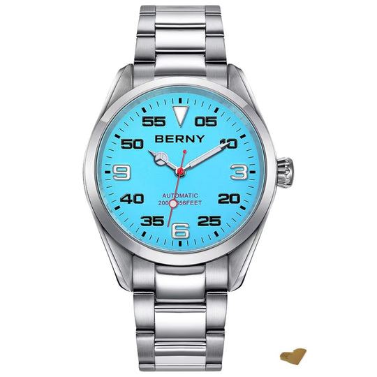 Luxury Automatic Mechanical Watch – Elegant 40mm Stainless Steel AM130M
