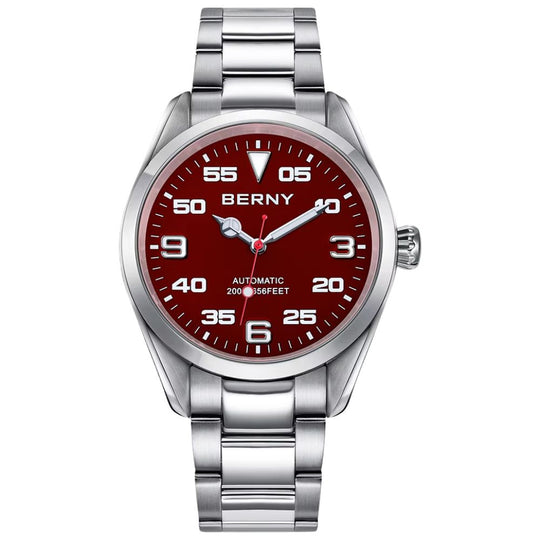 Luxury Automatic Mechanical Watch – Elegant 40mm Stainless Steel AM130M