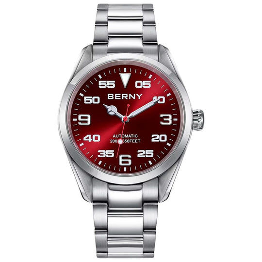 Luxury Automatic Mechanical Watch – Elegant 40mm Stainless Steel AM130M