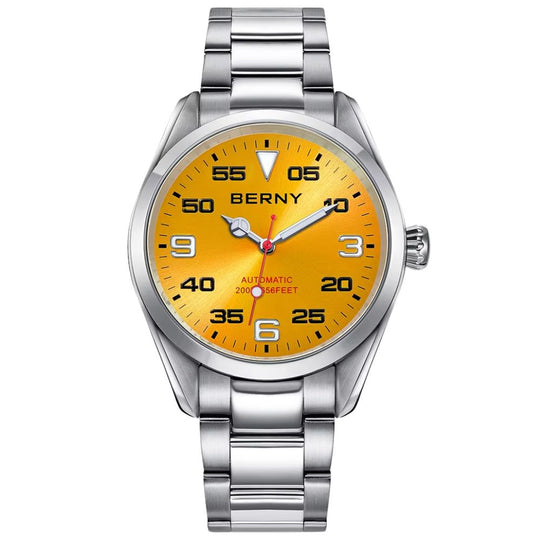 Luxury Automatic Mechanical Watch – Elegant 40mm Stainless Steel AM130M