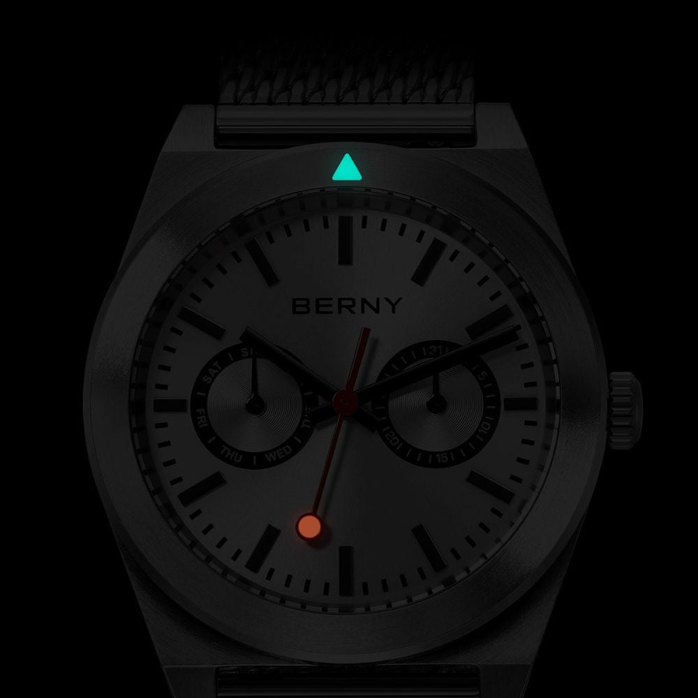 Classic Premium Miyota Quartz Watch – 40mm Stainless Steel 2935MS