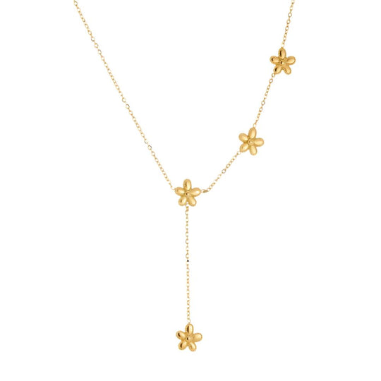 Minimalist Floral Pendant Necklace N2704