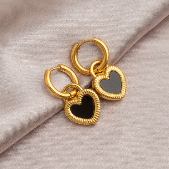 Eleganter Goldschmuck in Herzform N1746 E4656
