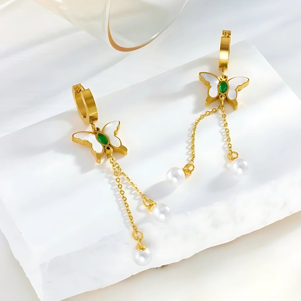 Trendy Fashion Tassel Dangle Drop Earrings