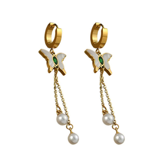 Trendy Fashion Tassel Dangle Drop Earrings