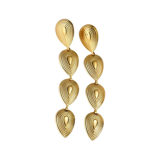 Trendy Fashion Tassel Dangle Drop Earrings