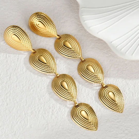 Trendy Fashion Tassel Dangle Drop Earrings
