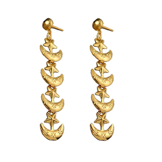 Trendy Fashion Tassel Dangle Drop Earrings