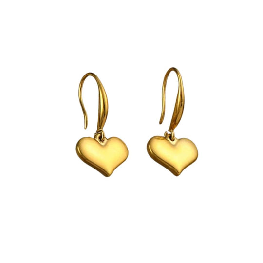 Elegant Fashion Gold Hoop Earrings E357