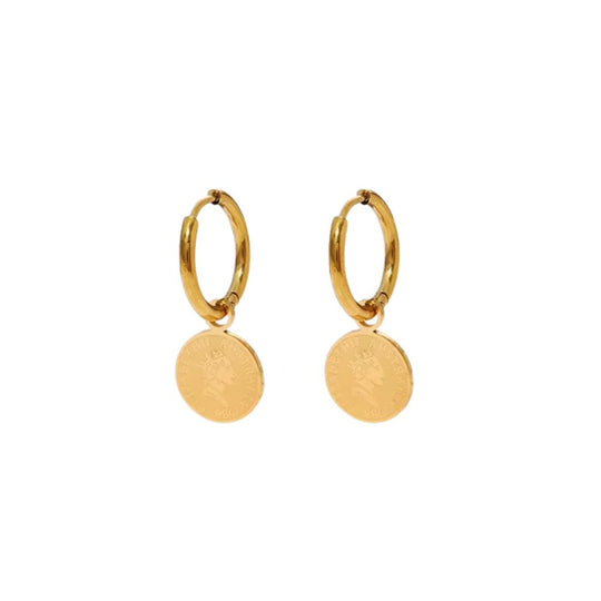 Minimalist Gold Huggie Hoop Earrings