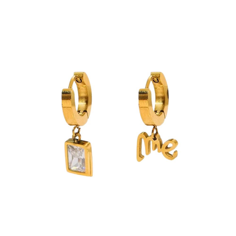Minimalist Gold Huggie Hoop Earrings
