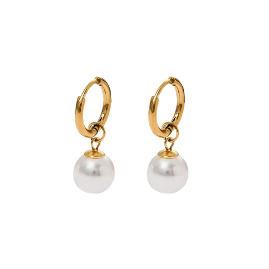Minimalist Gold Huggie Hoop Earrings