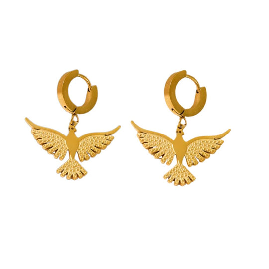 Classic Fashion Gold Stud and Dangle Earrings E297