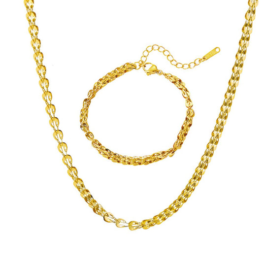 Luxury Gold Chain Jewelry Set N504 B295