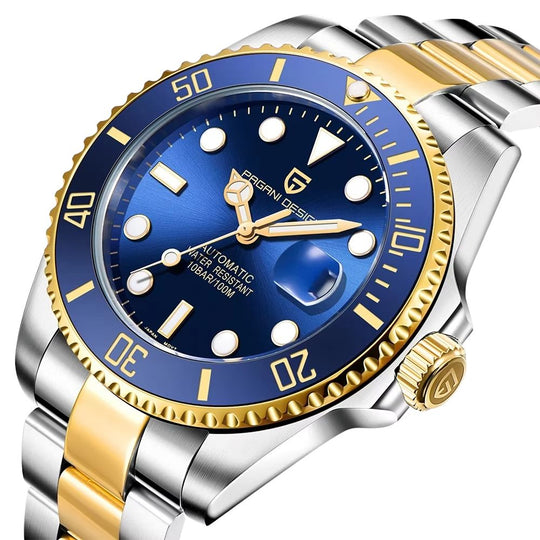 Luxury Premium – 43mm GMT Automatic Mechanical Watch PD-1639