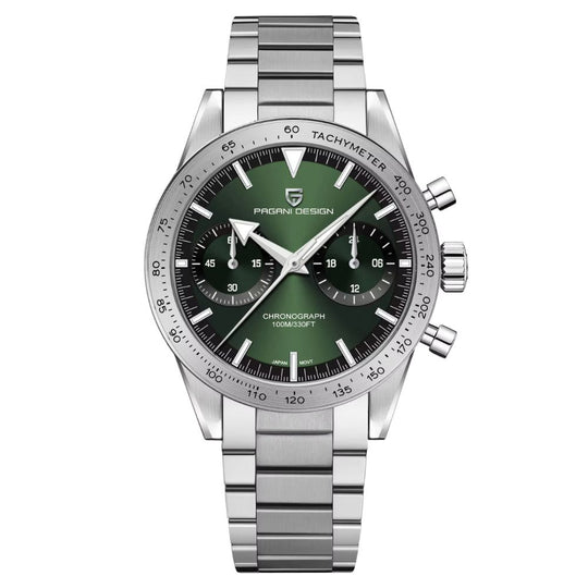 Luxury Classic Chronograph Quartz Sports Watch – Retro 2024 Edition PD-1766