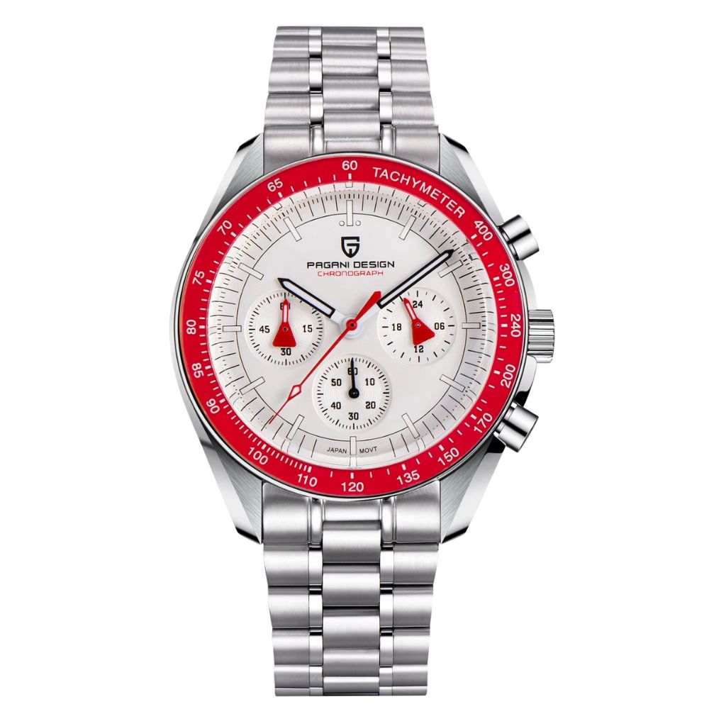 Lxury Classic 40mm Chronograph Quartz Sports Watch PD-1701