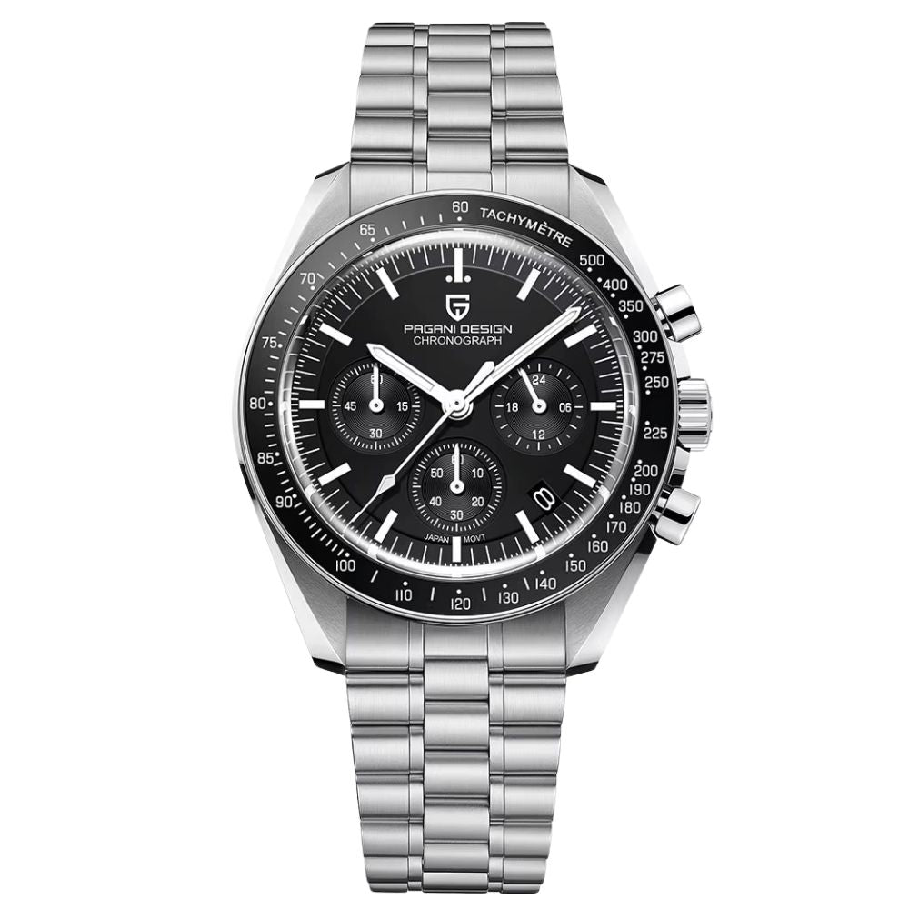 Lxury Classic 40mm Chronograph Quartz Sports Watch PD-1701