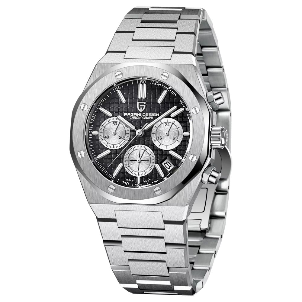 Premium Luxury Chronograph Quartz Watch – 40mm 2024 Edition PD-1707