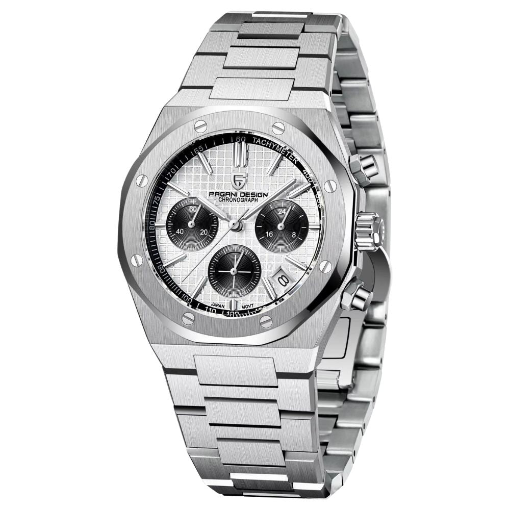 Premium Luxury Chronograph Quartz Watch – 40mm 2024 Edition PD-1707