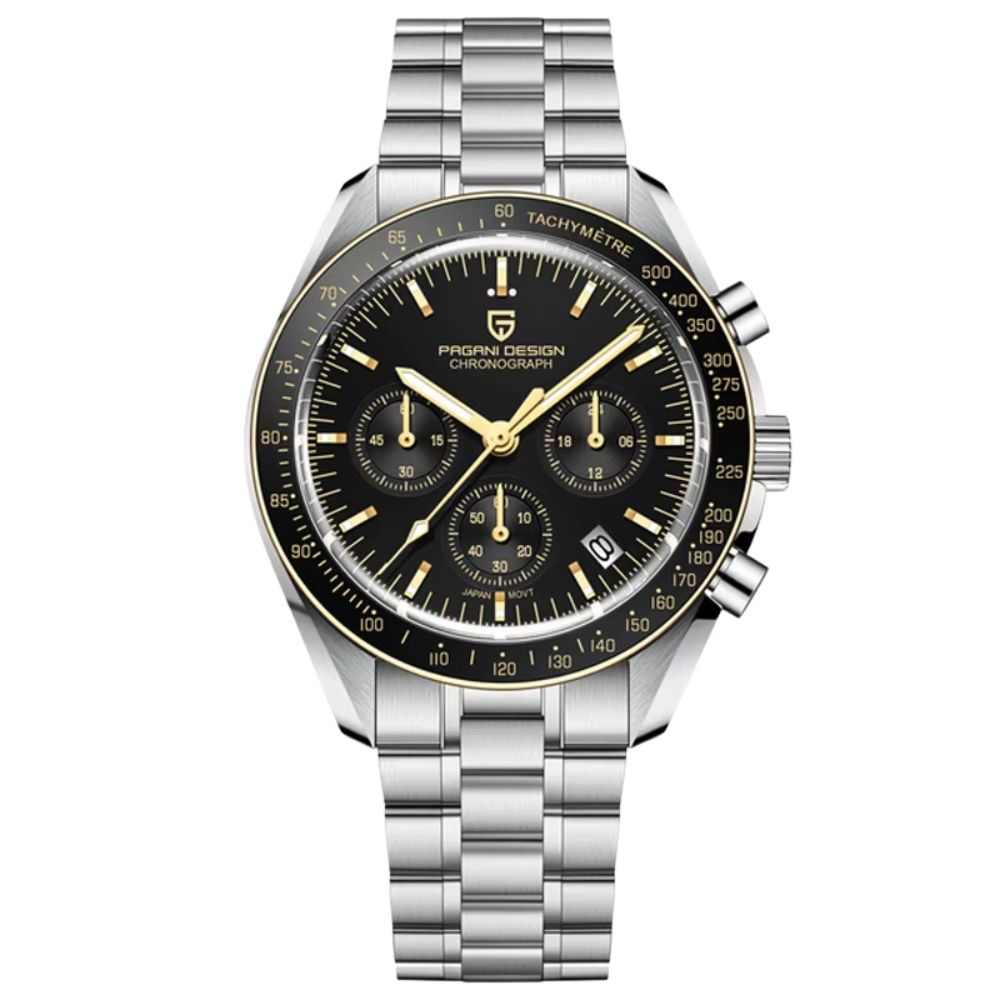 Lxury Classic 40mm Chronograph Quartz Sports Watch PD-1701