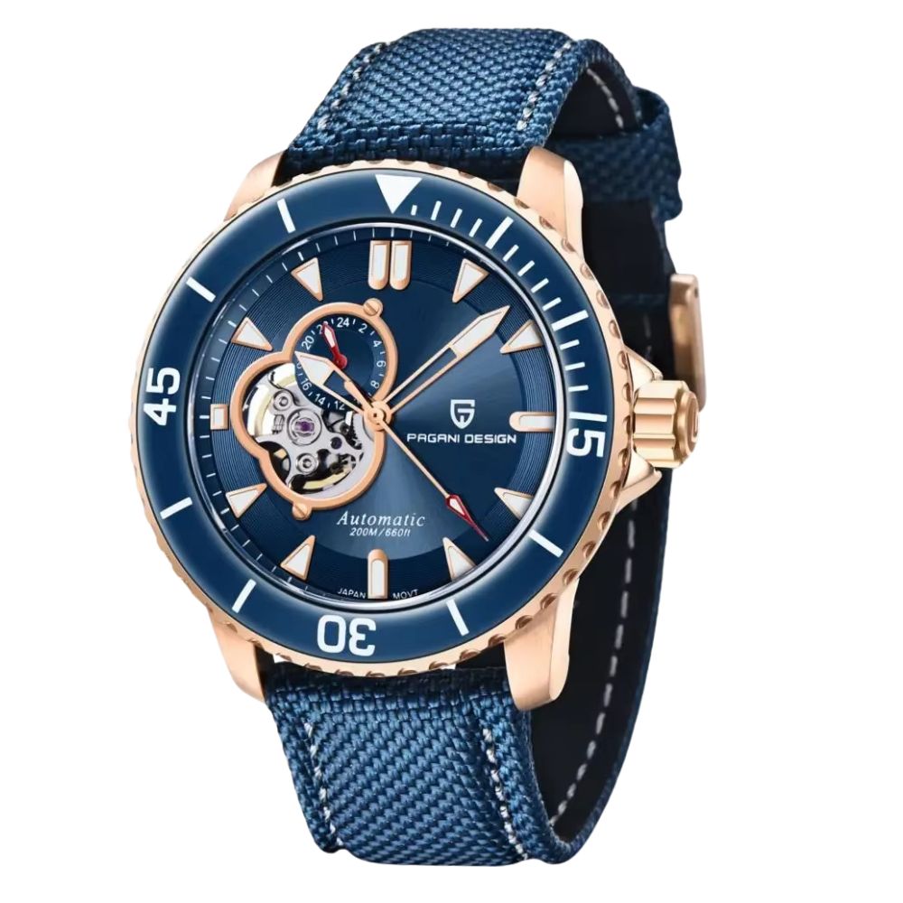 Luxury Tourbillon Style Automatic Mechanical Watch 44mm PD-1674