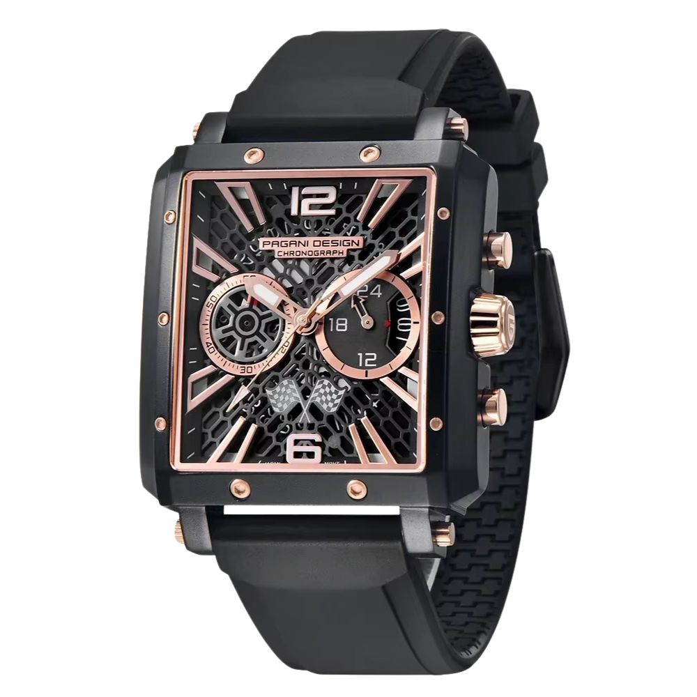 Casual Quartz Chronograph Sports Watch – 42mm PD-1725