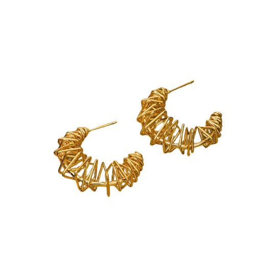 Classic Elegant Hoop Earrings E244