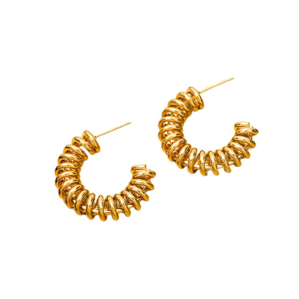 Classic Elegant Hoop Earrings E244