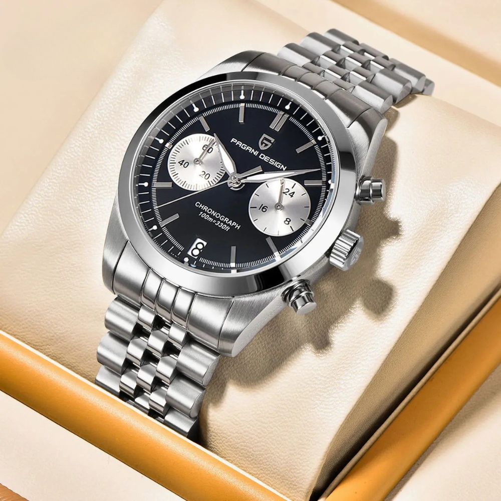 Luxury Chronograph Quartz Sports Watch – 2025 Edition PD-1775