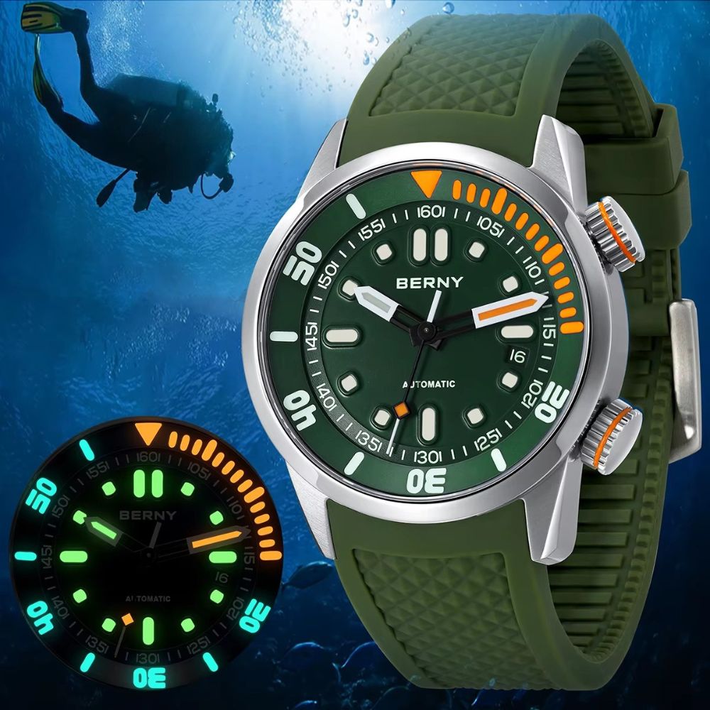 Luxury Miyota Style Automatic Sports Watch - Premium 42mm AM339M