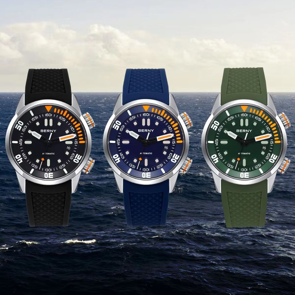Luxury Miyota Style Automatic Sports Watch - Premium 42mm AM339M