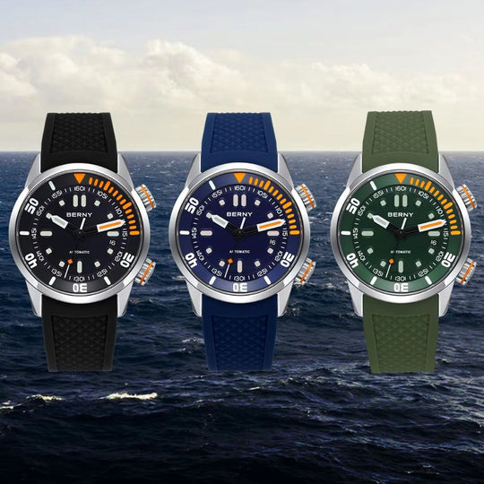 Luxury Miyota Style Automatic Sports Watch - Premium 42mm AM339M
