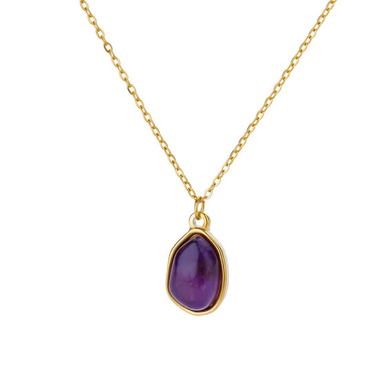 Elegante Halsketten mit Zirkon-Anhänger für Damen