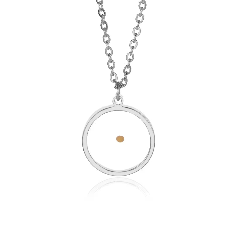 Elegante Halsketten mit Zirkon-Anhänger für Damen