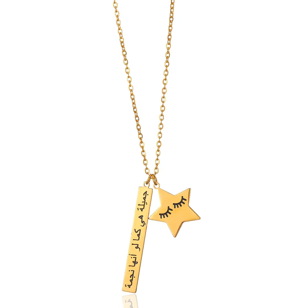 Elegante Halsketten mit Zirkon-Anhänger für Damen