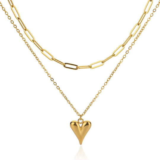 Elegante Halsketten mit Zirkon-Anhänger für Damen