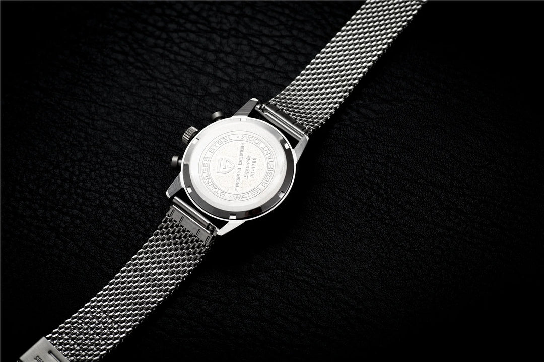 Premium Chronograph Quartz Sports Watch 2023 Edition PD-1708