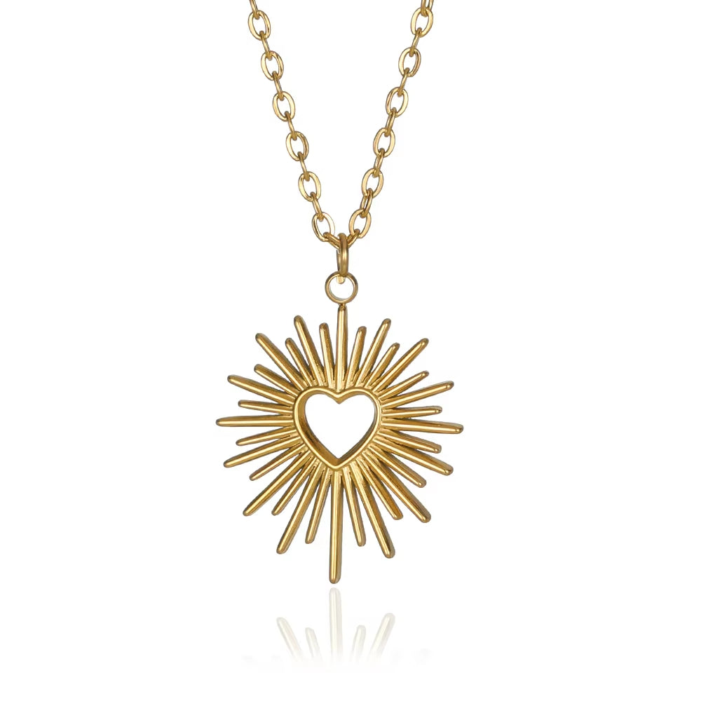 Elegante Halsketten mit Zirkon-Anhänger für Damen