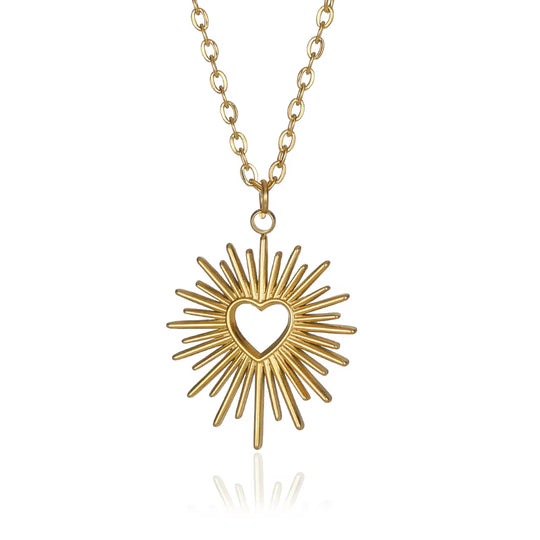 Elegante Halsketten mit Zirkon-Anhänger für Damen