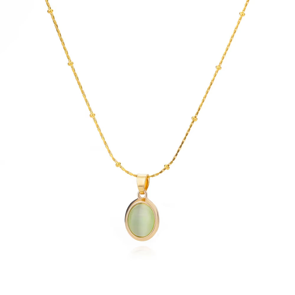 Elegante Halsketten mit Zirkon-Anhänger für Damen
