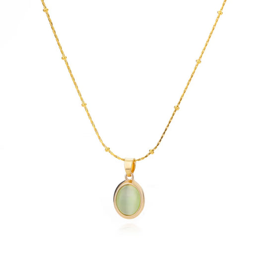 Elegante Halsketten mit Zirkon-Anhänger für Damen
