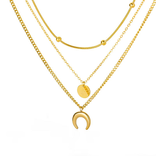 Elegante Halsketten mit Zirkon-Anhänger für Damen