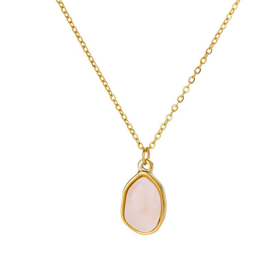Elegante Halsketten mit Zirkon-Anhänger für Damen